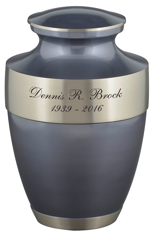 Blue Berkeley Cremation Urn