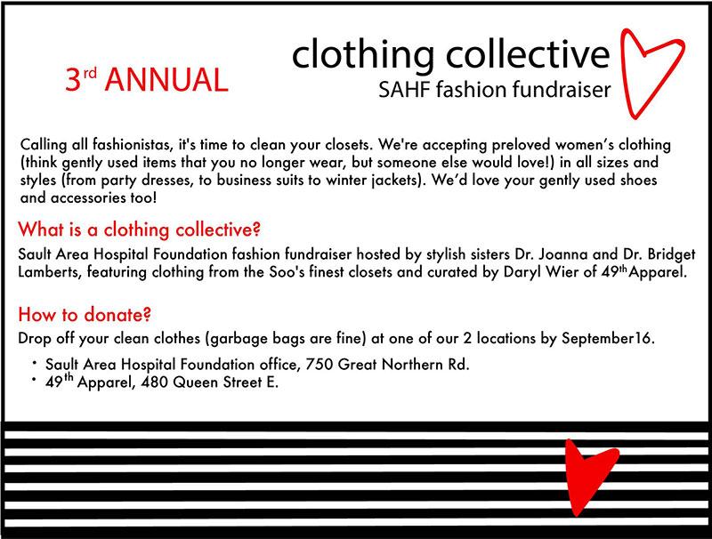 Clothing Collective SAHF Fundraiser 2019
