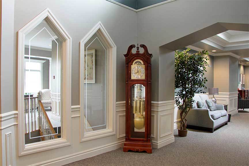 Hallway to Visitation Rooms