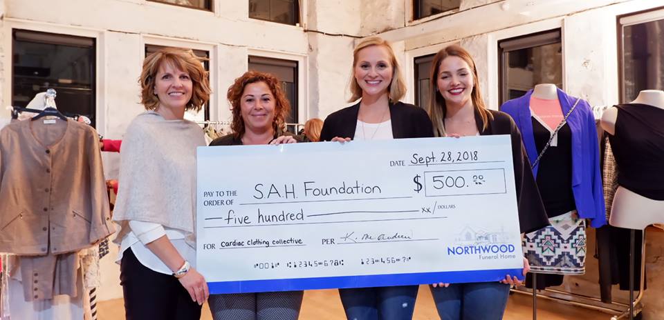 Cardiac Clothing Collective SAHF Fundraiser 2018